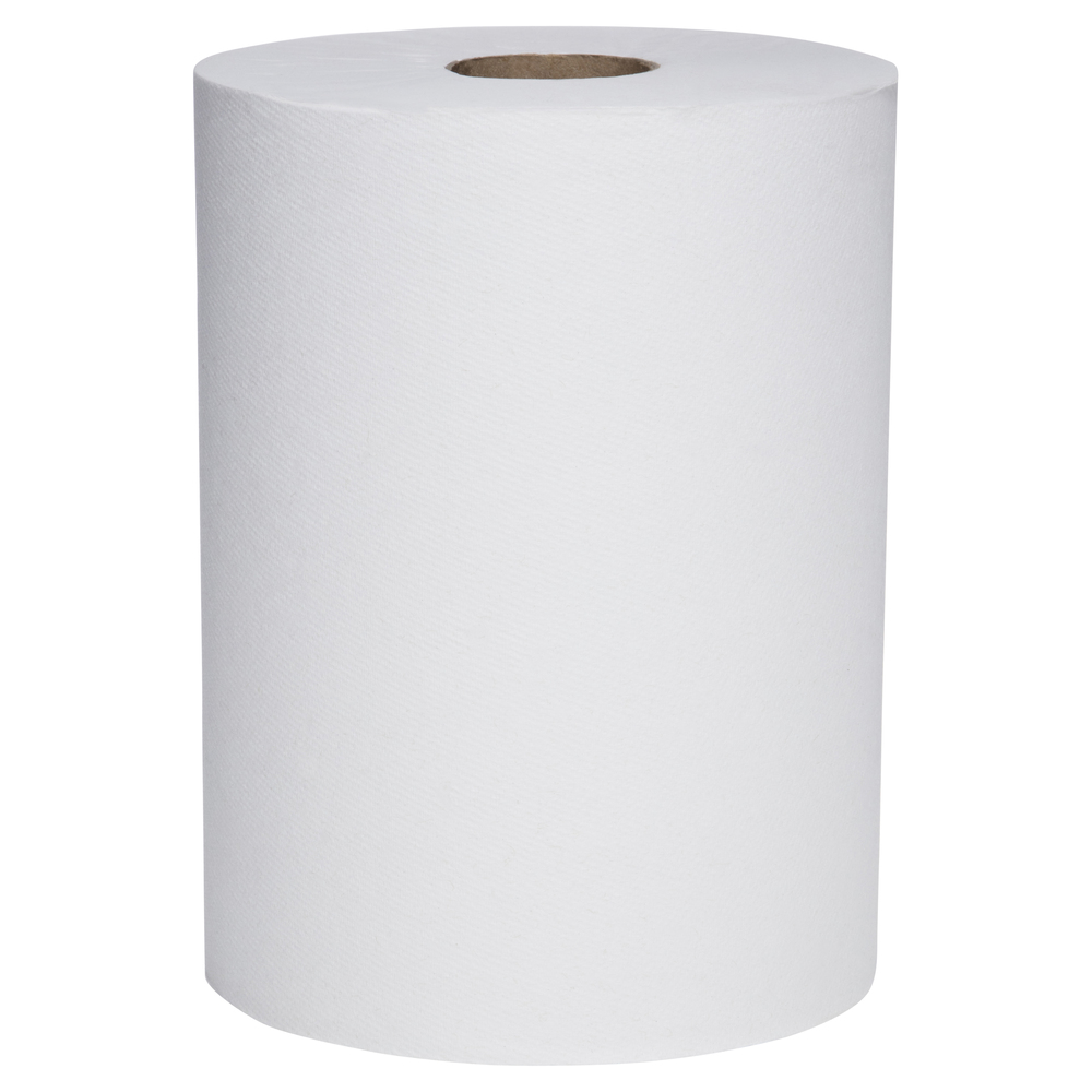 SCOTT® Slimroll Paper Hand Towels (12388), White Paper Towel Roll, 6 ...