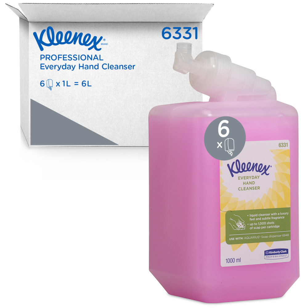 Kleenex® Everyday Use Hand Cleanser 6331 - Pink Hand Wash - 6