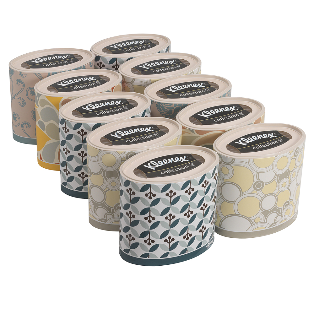 Paquete de 4 cajas de pañuelos de papel liso listas para personalizar |  Cajas de pañuelos en blanco sin terminar para bricolaje