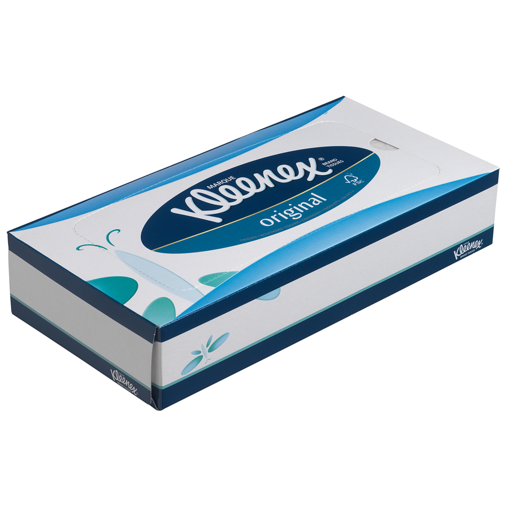 Kleenex® Caja de Pañuelos 8824, 12 Paquetes de 72 hojas, 3 Capas