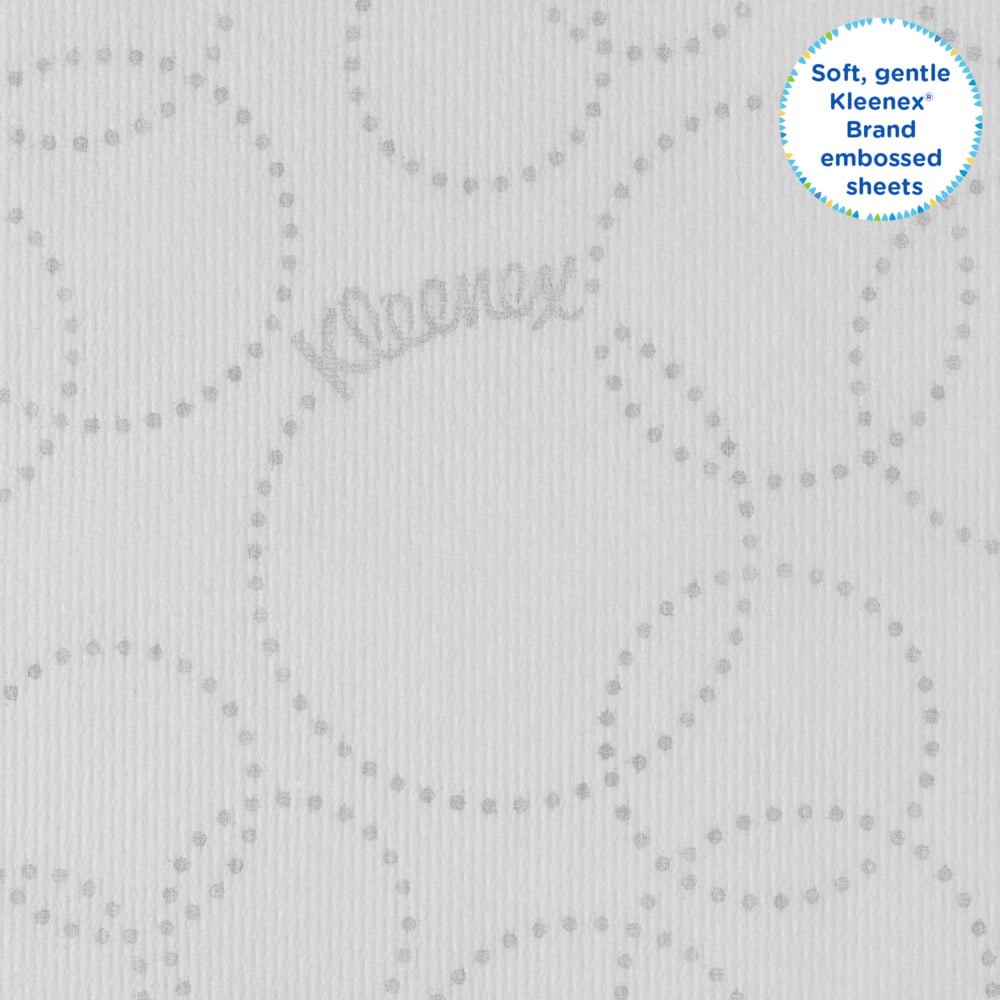 Essuie-mains enchevêtrés Kleenex® Ultra™ 4632 - 150 blancs 2 épaisseurs par paquet (16 paquets par boîte) - 4632