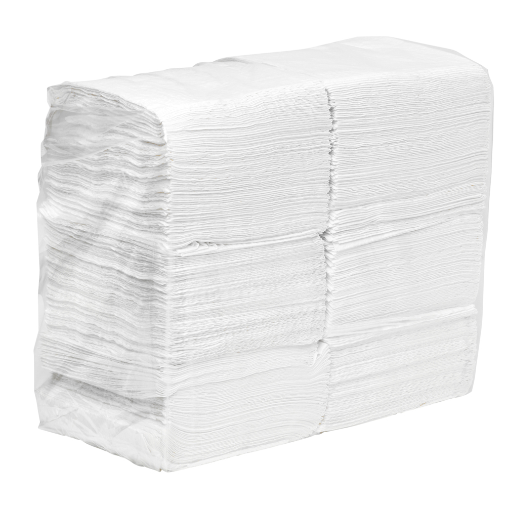 SCOTT® Control Reinforced Small Wipers Bulk Pack (94467), White Wipes ...