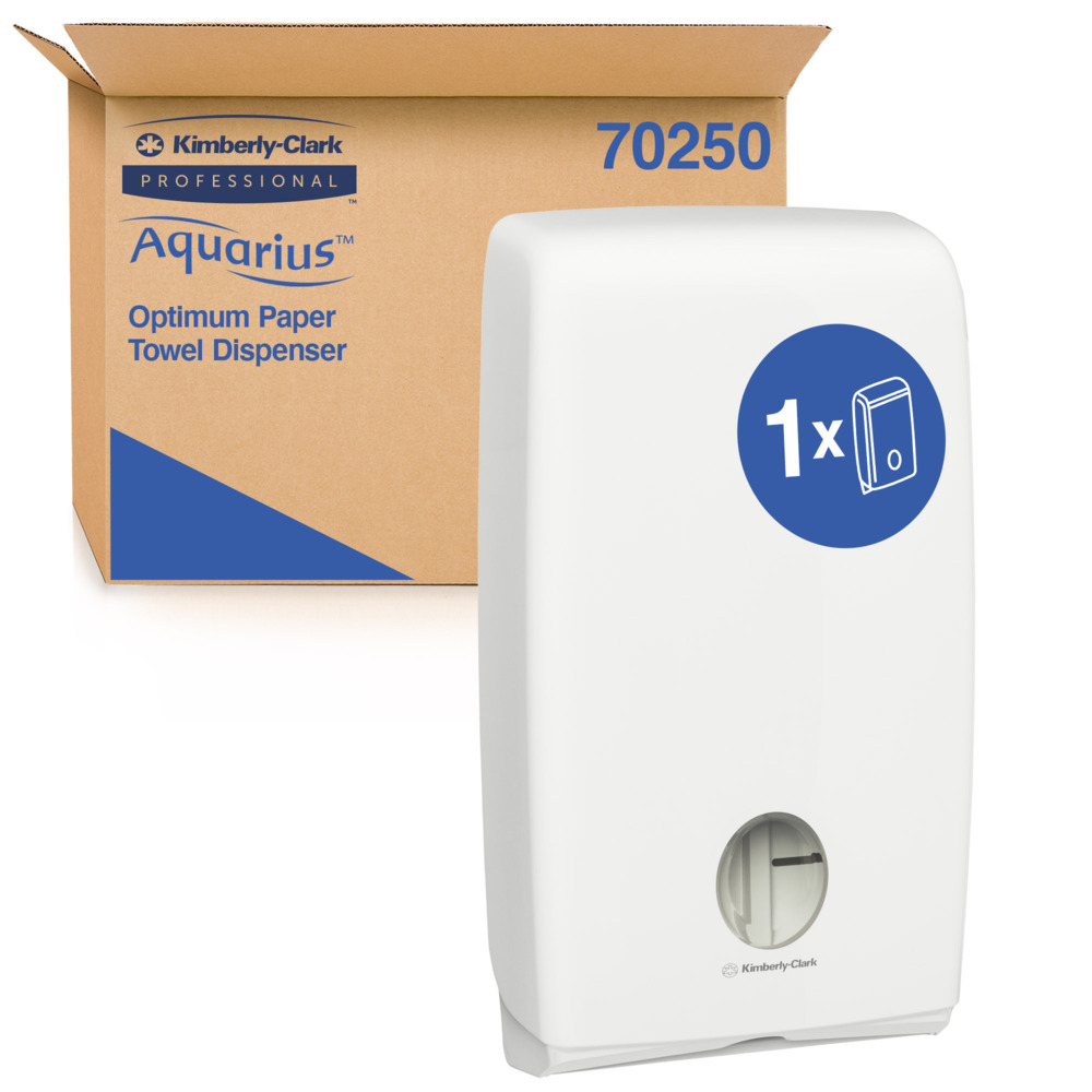 KIMBERLY-CLARK PROFESSIONAL® AQUARIUS® Optimum Paper Towel Dispenser ...