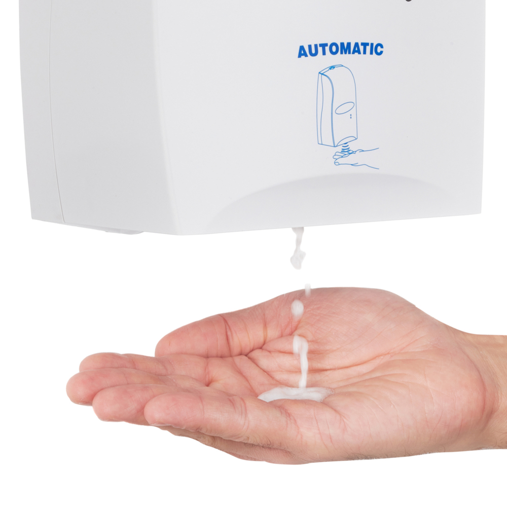 Mousse hydroalcoolique pour les mains Scott® Control™ 6393 - 4 recharges de 1,2 litre de désinfectant pour les mains transparent (4,8 litres au total) - 6393