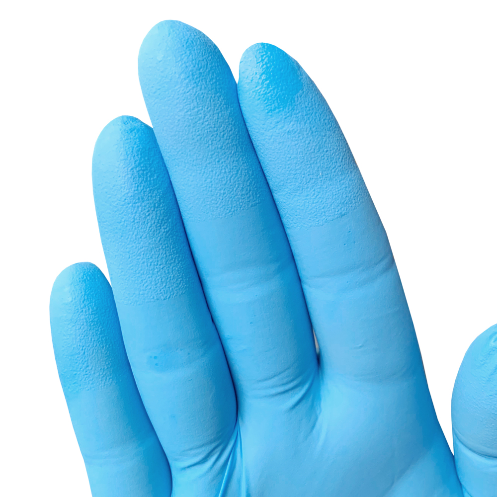 KleenGuard® G10 Comfort Plus™ Blue Nitrile Gloves (54187), Disposable Gloves, 10 Boxes / Case, 100 Medium Blue PPE Gloves / Box (1,000 Total) - 991054187