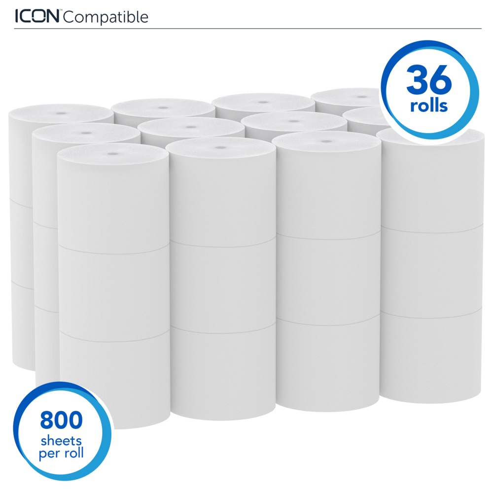 Colorations® Dual Surface Paper Roll - White 36 x 1000
