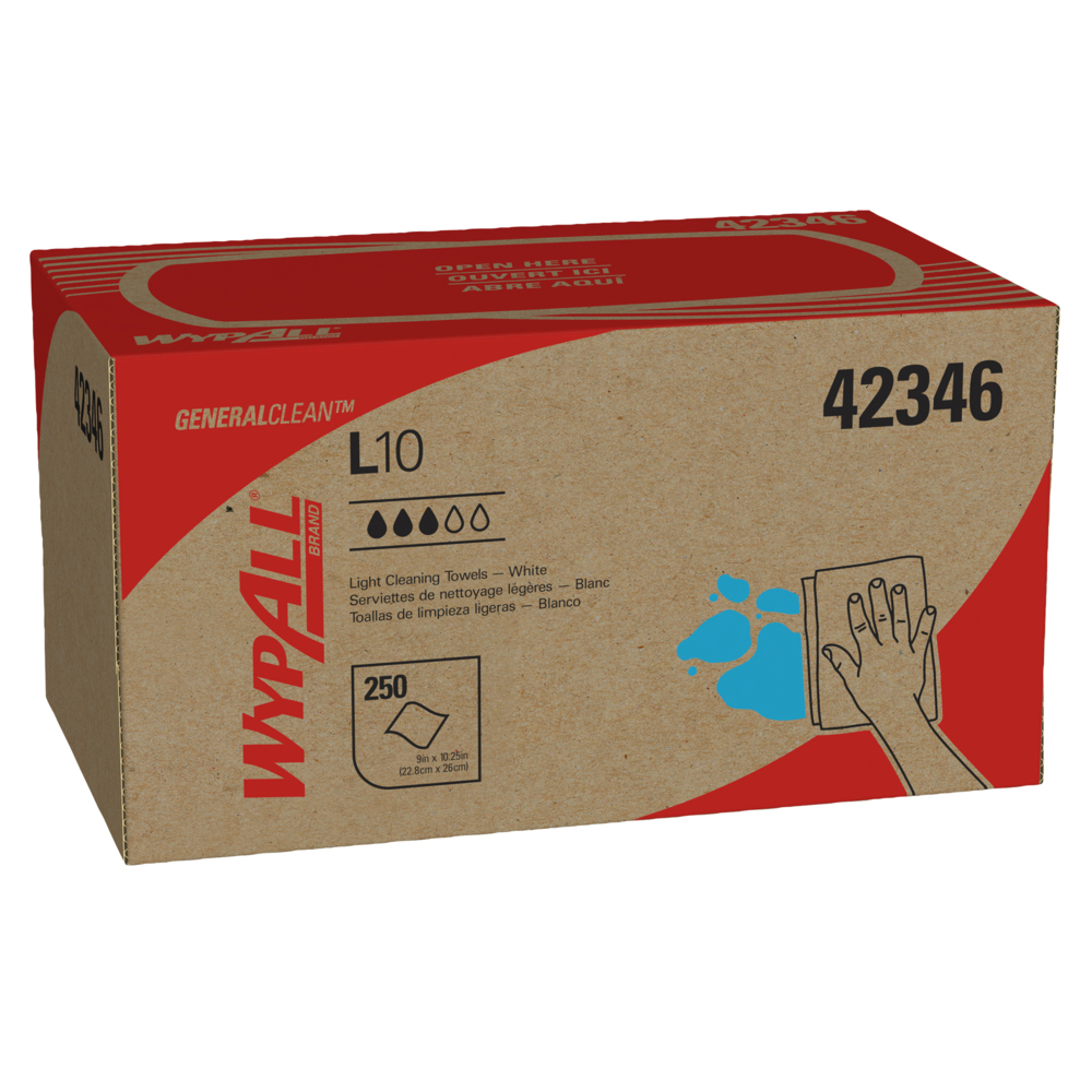 Chiffons de nettoyage léger WypAll® GeneralClean™ L10 (42346