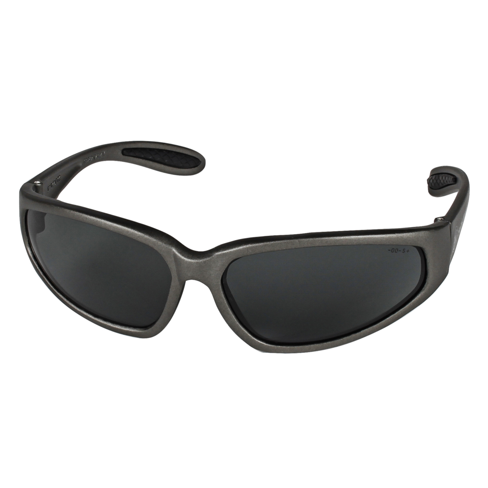 Hurtig Væsen fremsætte Smith & Wesson® Viewmaster Safety Glasses (19871), Polarized, Smoke Lenses,  Metallic Gray Frame, Unisex for Men and Women (Qty 12)