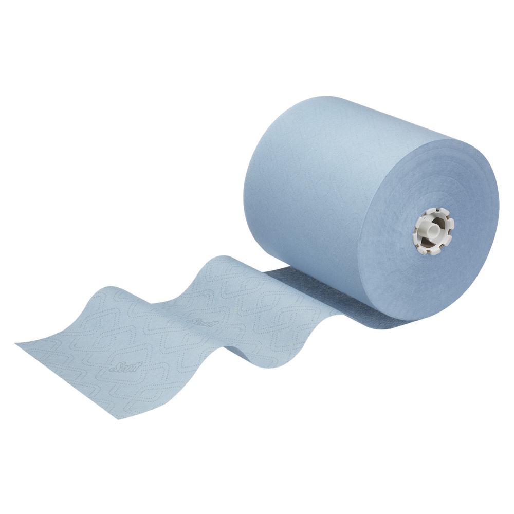 Rollo papel secamanos industrial 850 servicios por rollo (2 rollos)
