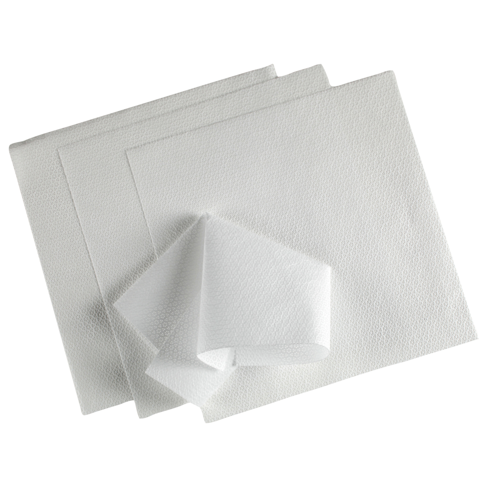 ผ้าเช็ดทำความสะอาดงาน Cleanroom Kimtech® (33330), สีขาว, 5  แพ็ค / ลัง, 100 ผืน / แพ็ค (500 ผืน) - 991033330