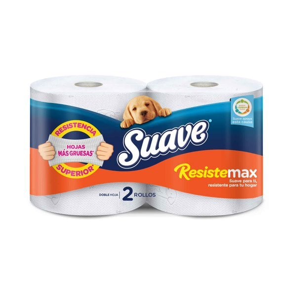 Suave® Papel Higiénico en Rollo 30242657 - Hoja Doble - 20 Rollos/Caja - S061430470