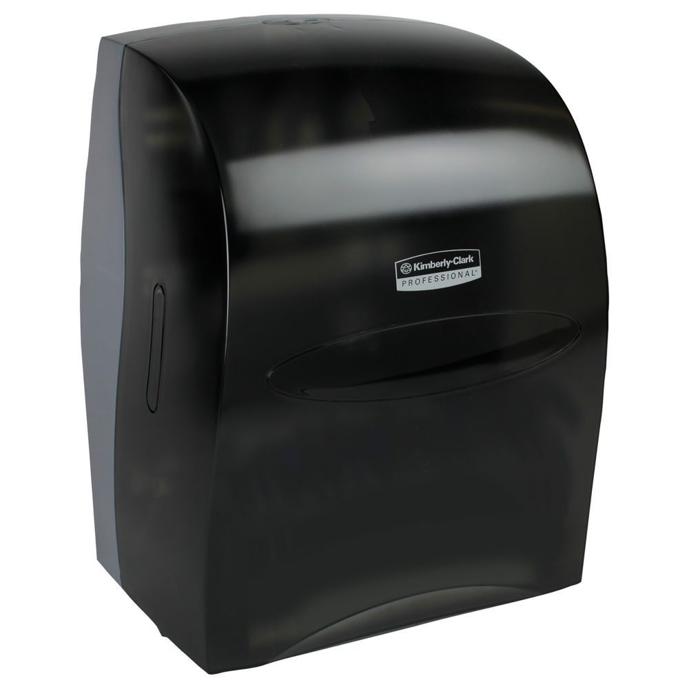 Clean Tek Professional Black Plastic Standard Toilet Paper Dispenser