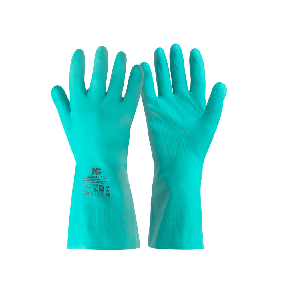 KleenGuard® Guante de protección química G80 Nitrilo 13", 30207864, Guantes de Protección, Talla 7, 5 paquetes x 12 pares de guantes (120 en total) - 991094445