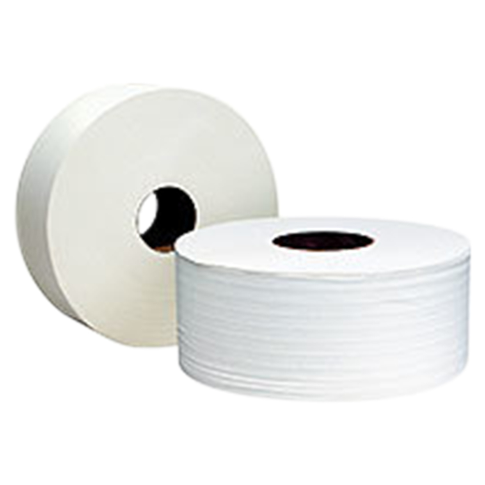 Kleenex® Jumbo Roll Bathroom Tissue (24276), White 2-Ply, 12 Rolls / Case, 275m / Roll (3,300m) - S051571842