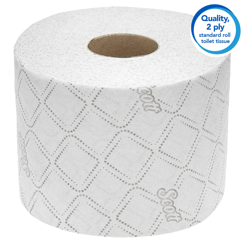 Papier toilette 2 épaisseurs Scott® Essential™ 8517 - 36 x petit rouleaux de 600 feuilles (21 600 au total) - 8517