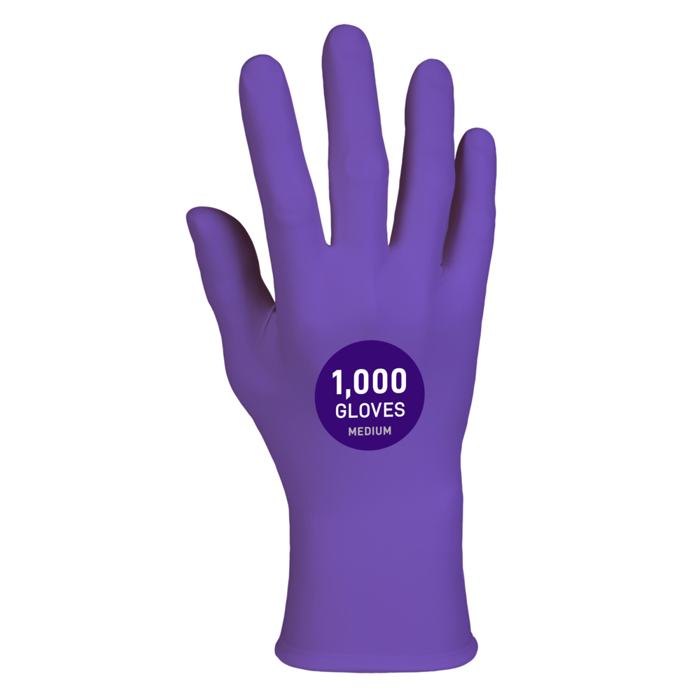 Kimtech™ Purple Nitrile™ Exam Gloves (55082), 5.9 Mil 