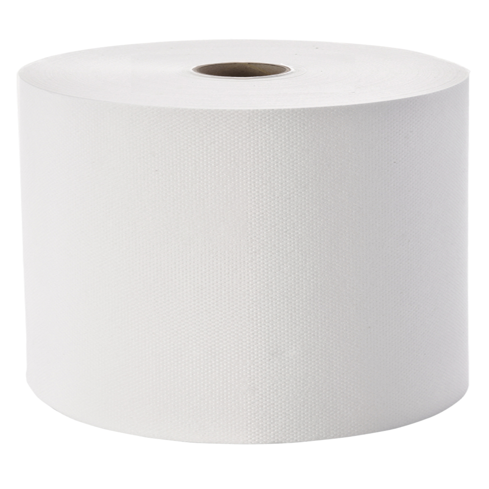 WypAll® X50 Jumbo Roll Wipers (65800), White 1-Ply, 1 Roll / Case, 800 Sheets / Roll (800 Sheets) - S052470887