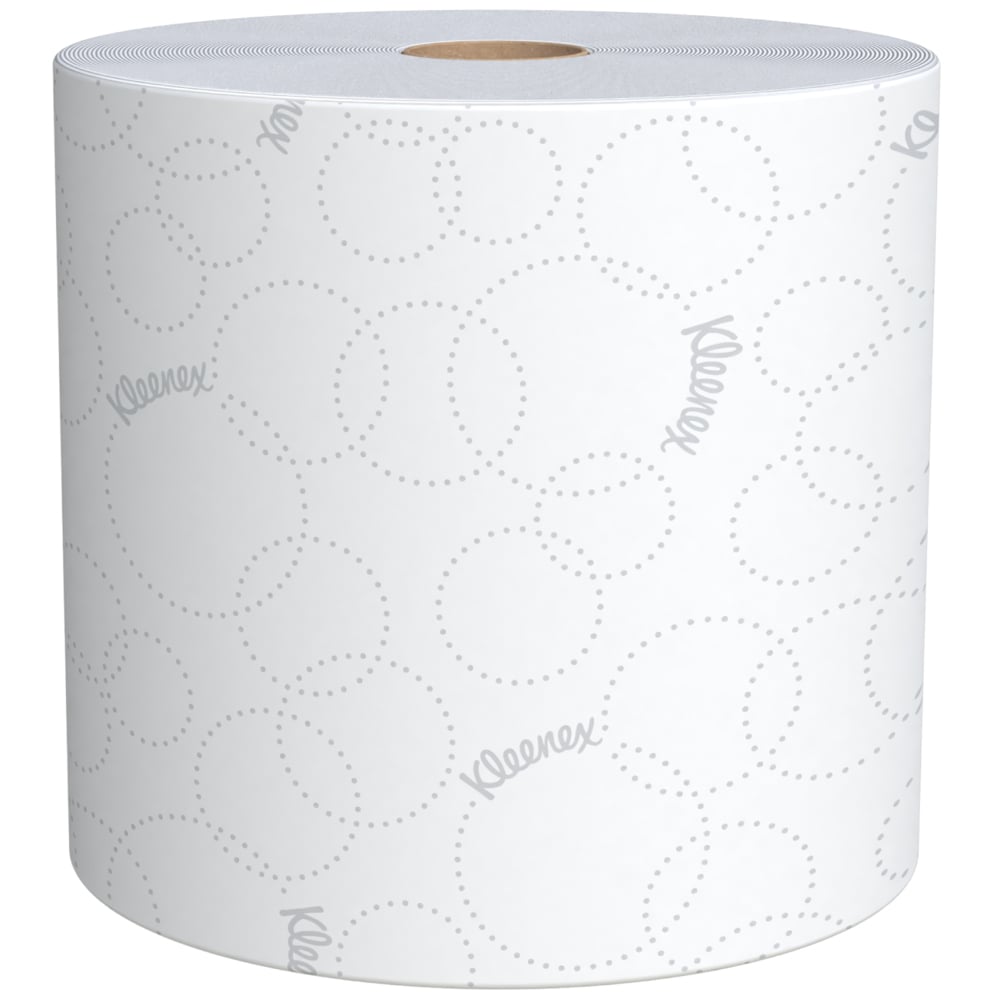 Kleenex® Toalla de Manos en Rollo Blanca 30240348 - 6 rollos x 80 metros (480 Total) - S059876549