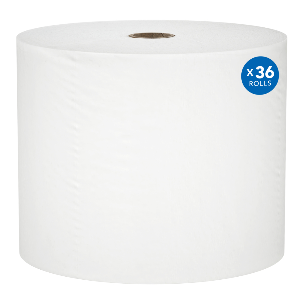 Scott® Essential Small Core High-Capacity Standard Roll Bulk Toilet Paper (56157), 1-Ply, White (2,200 Sheets/Roll, 36 Rolls/Case, 79,200 Sheets/Case) - 56157