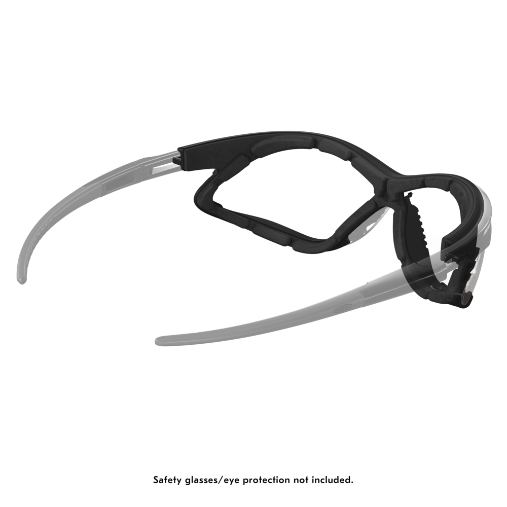 KleenGuard™ Nemesis™ Foam Gasket Attachable Eyewear Accessory (55957), Compatible with KleenGuard™ Nemesis™ Safety Glasses (Qty 24) - 55957