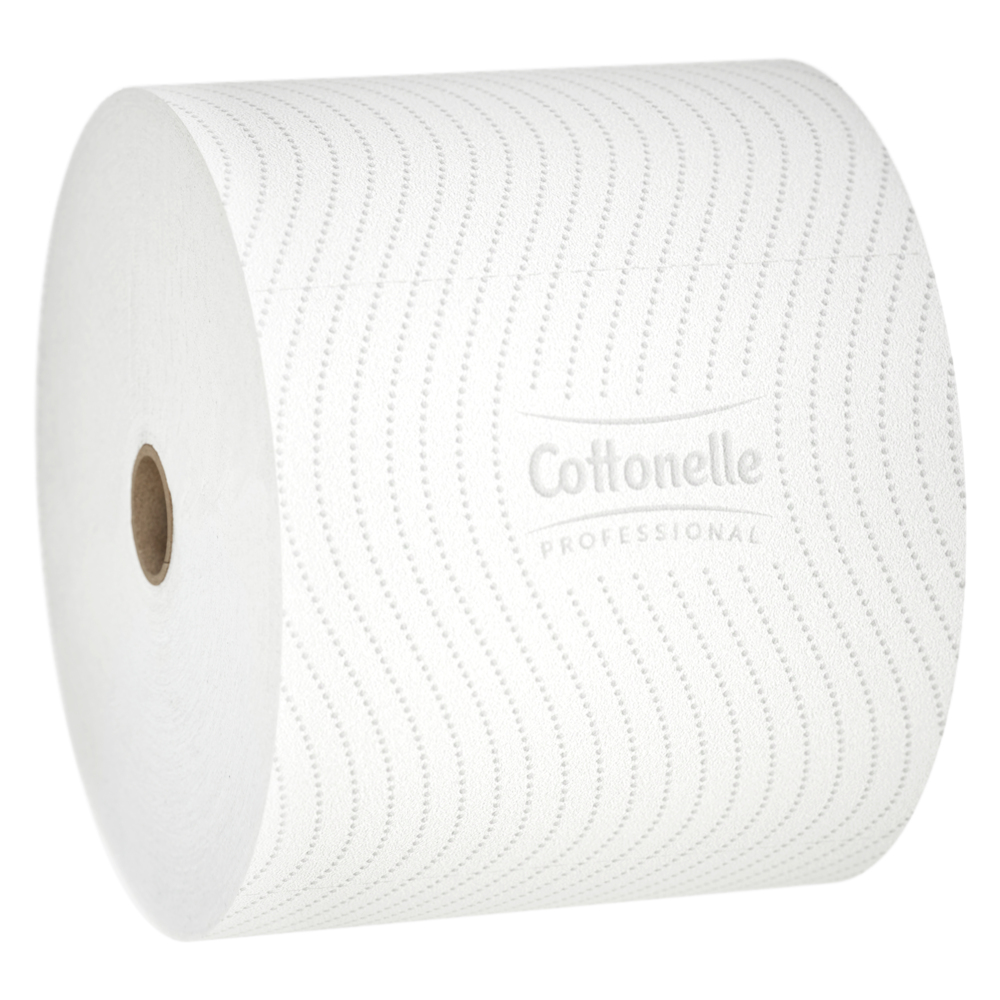 Papier hygiénique standard grande capacité Cottonelle® (53862), avec design CleanCare®, 2 épaisseurs, blanc (900 feuilles/rouleau, 36 rouleaux/caisse, 32 400 feuilles/caisse) - 53862