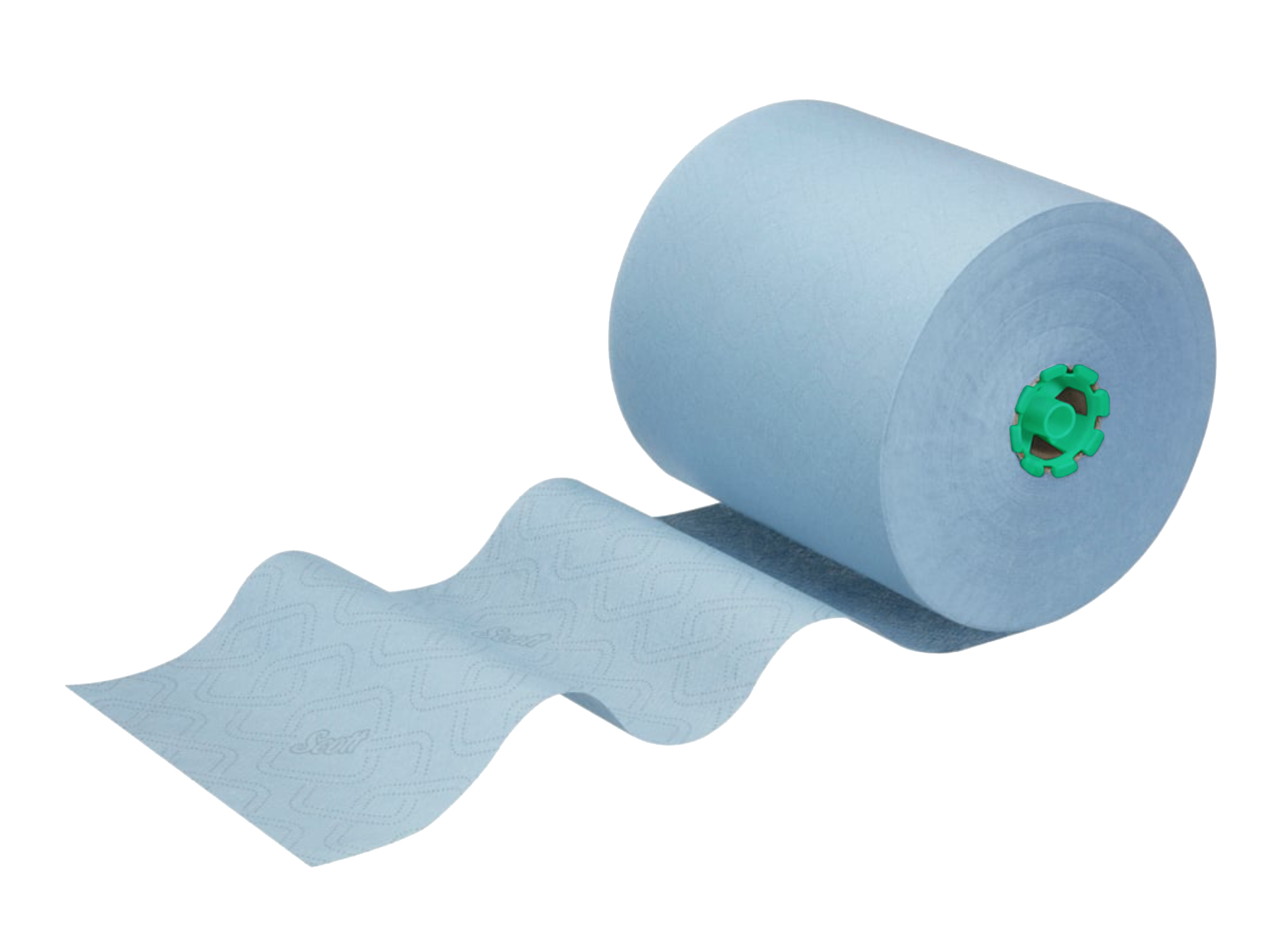 Scott® Control™ Printed Blue Hardroll Hand Towel (6667), 6 Rolls / Case, 305m / Roll (1,830m) - S063539842