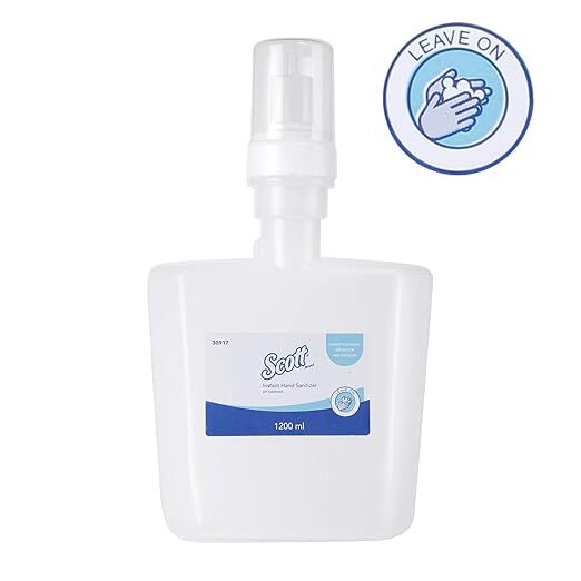 Scott® Instant Hand Sanitiser (30917), 6 Cartridges / Case, 1.2L / Cartridge (6 Litres) - S059430251